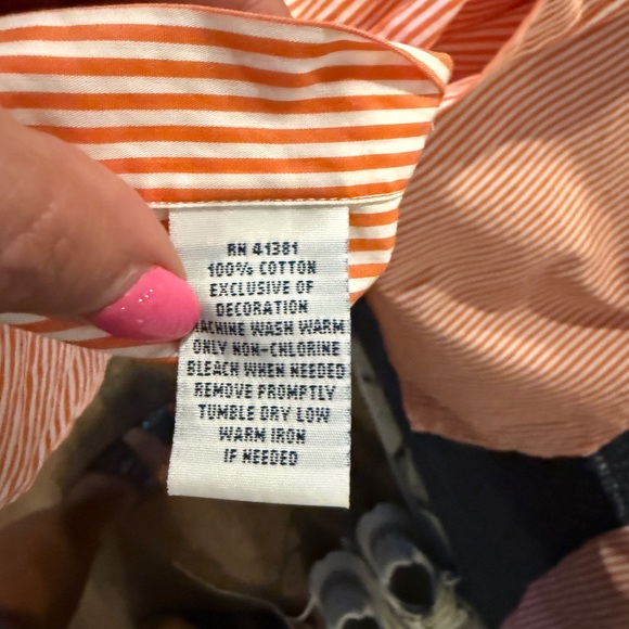 Polo by Ralph Lauren Men's Striped Button-Down Shirt, Small - Picture 5 of 5